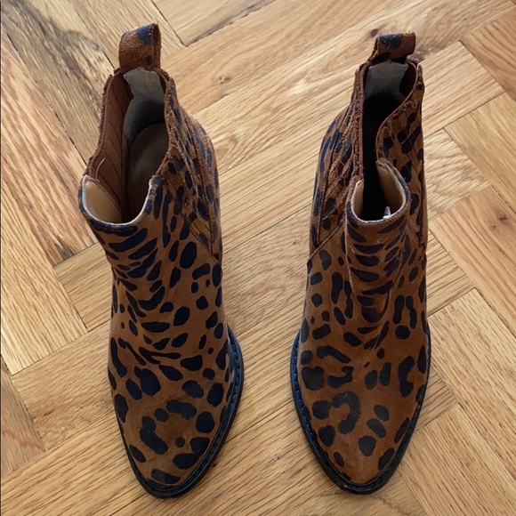 Zara Leopard Booties - Picture 2 of 4